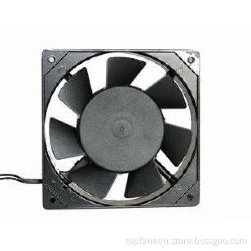 120mm x 25mm 7 Blade AC Brushless Fans Electronic Equipment